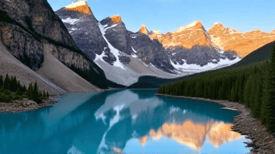 Banff Beauty: Rockies and Lakes in Alberta