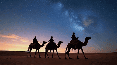 Mongolia's Gobi Desert Adventure: Camel Trekking, Starry Nights & Staying with Nomadic Families