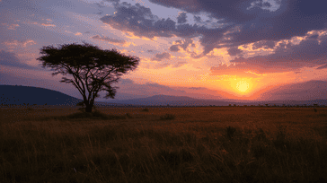 Serengeti Sunsets: Safari Adventures in Tanzania