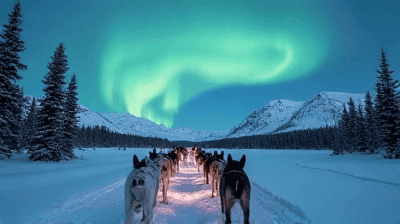 Winter Wonderland: A First-Timer's Guide to Dog Sledding and Northern Lights in Alaska